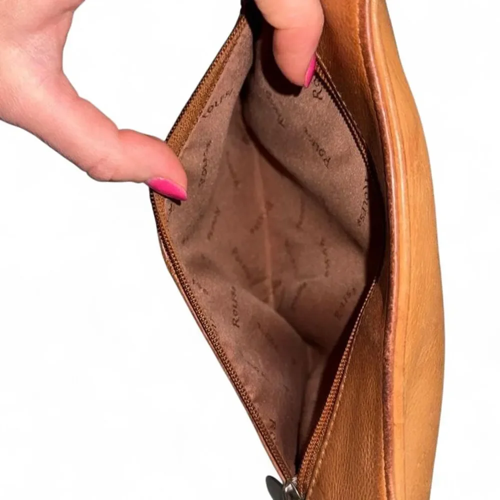 Rolfs Vintage Tan Leather Purse